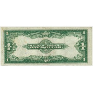 USA, 1 dolar 1923 SILVER CERTIFICATE - niebieska pieczęć