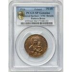 PRÓBA, 2 złote 1928 Matka Boska z Dzieciątkiem - PCGS UNC DETAILS