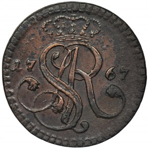 Poniatowski, Groschen Krakau 1767 G