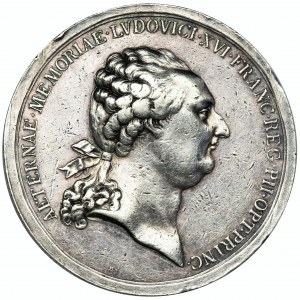 Francja, Medal pośmiertny Ludwika XVI