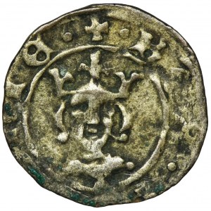 Casimir III the Great, Denarius no date Krakau