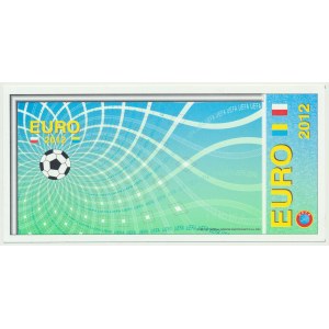 PWPW, druk testowy biletu na EURO 2012 - RZADKI