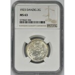 Free City of Danzig, 2 gulden 1923 - NGC MS63