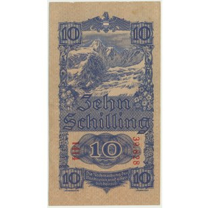 Austria, 10 schillings 1945