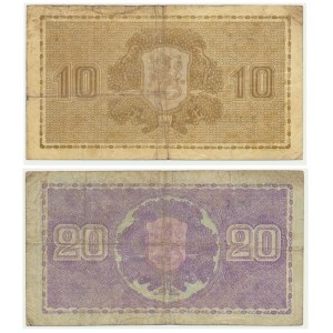 Finland, 10 - 20 mark 1939 (2pcs.)