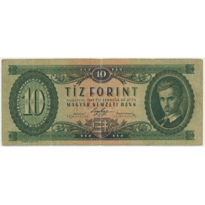Węgry, 10 forintów 1947