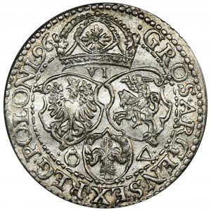 Sigismund III Vasa, 6 Groschen Marienburg 1696