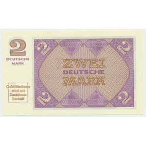 Germany, Bundeskassenschein, 2 mark 1967