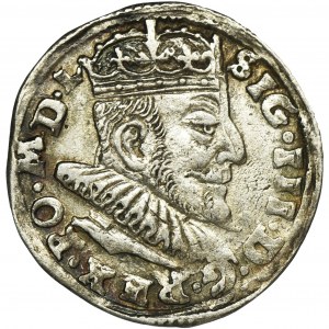 Sigismund III Vasa, 3 Groschen Vilnius 1592