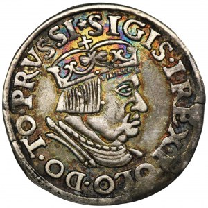 Sigismund I the Old, 3 Groschen Danzig 1536