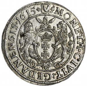 Sigismund III Vasa, 1/4 Thaler Danzig 1615