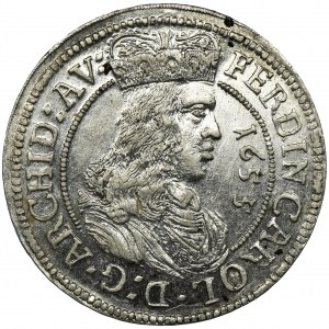 Austria, Ferdinand Karl, 3 Kreuzer Hall 1655