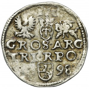 Sigismund III Vasa, 3 Groschen Fraustadt 1598