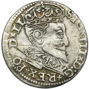 Zygmunt III Waza, Trojak Ryga 1597 - NIENOTOWANY