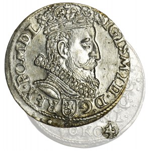 Sigismund III Vasa, 3 Groschen Krakau 1604