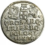 Sigismund III Vasa, 3 Groschen Krakau 1604