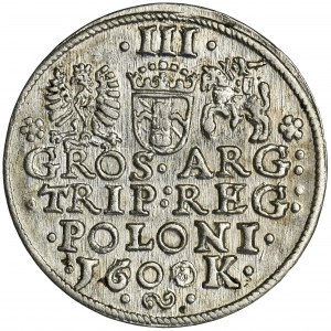 Sigismund III Vasa, 3 Groschen Krakau 1600