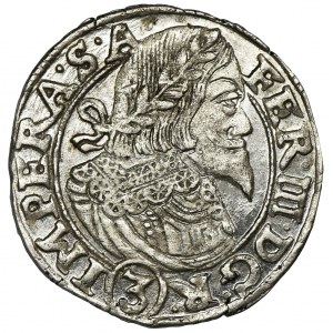 Austria, Ferdinand III, 3 Kreuzer Prague 1650