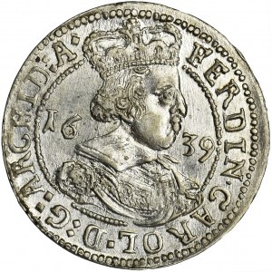 Austria, Ferdinand Karl, 3 Kreuzer Hall 1639