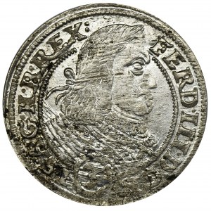 Silesia, Ferdinand III, 3 Kreuzer Breslau 1658 GH - VERY RARE