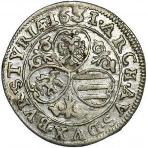 Austria, Ferdinand II, 3 Kreuzer Graz 1631