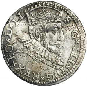 Zygmunt III Waza, Trojak Ryga 1591 - FAŁSZERSTWO