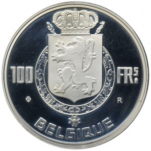Belgia, Leopold III, 100 Franków 1949