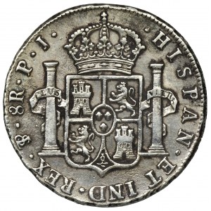 Hiszpania, Karol IV, 8 Reali 1808 TH