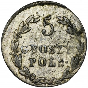 Polish Kingdom, 5 groszy polskich 1819 IB