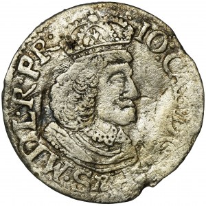 John II Casimir, 2 Groschen Elbing 1651 WVE - RARE