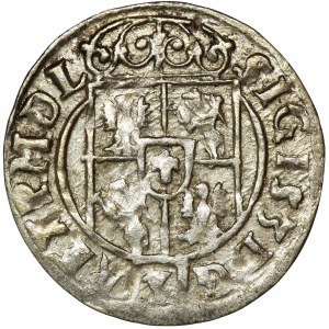 Zygmunt III Waza, Półtorak Bydgoszcz 1623 - przebitka, MONE D L
