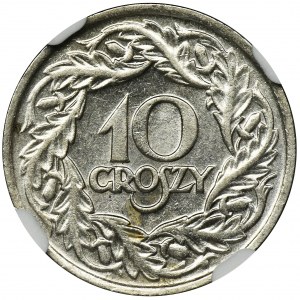 10 groszy 1923 - NGC MS63