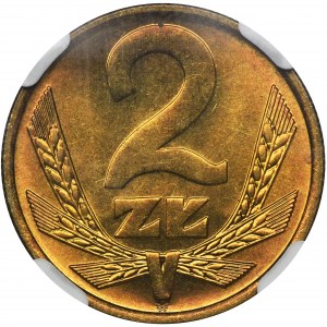 2 złote 1976 - NGC MS68