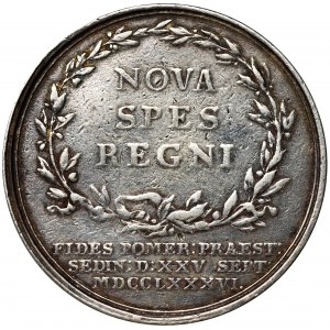 Brandenburgia-Prusy, Fryderyk Wilhelm II, Medal 1786