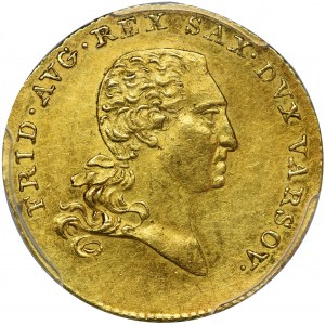 Księstwo Warszawskie, Dukat Warszawa 1812 IB - PCGS AU55