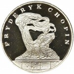 MAŁY TRYPTYK, 100.000 złotych 1990 Chopin - z efektem DUCHA