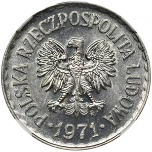 1 złoty 1971 - NGC MS66