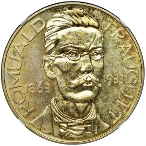 Traugutt, 10 złotych 1933 - NGC MS61