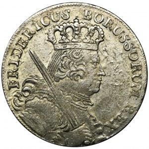 Germany, Kingdom of Prussia, Friedrich II, 18 Groschen Berlin 1758 A
