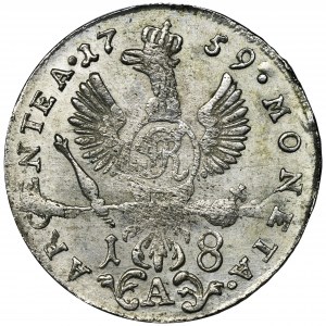 Germany, Kingdom of Prussia, Friedrich II, 18 Groschen Berlin 1759 A