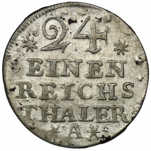 Germany, Kingdom of Prussia, Friedrich II, 1/24 Thaler Berlin 1755 A