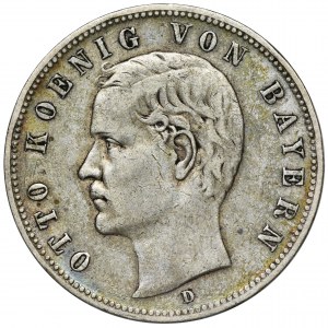 Germany, Bavaria, Otto, 5 Mark Munich 1900 D
