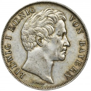 Germany, Bavaria, Ludwig I, 2 Gulden Munich 1846
