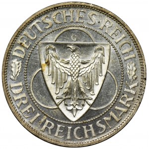 Germany, Weimar Republic, 3 Mark Berlin 1930 A