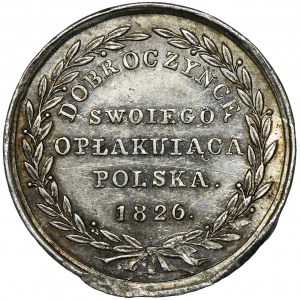 Nicholas I, Medal in memory of the death of Tsar Alexander I 1826