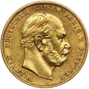 Niemcy, Królestwo Prus, Wilhelm I, 10 Marek Berlin 1877 A