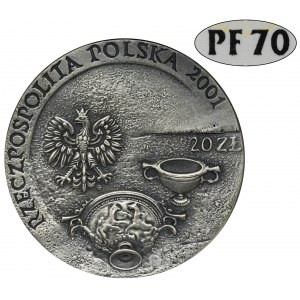 20 złotych 2001, Szlak bursztynowy - NGC PF70