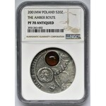 20 złotych 2001, Szlak bursztynowy - NGC PF70