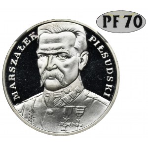MAŁY TRYPTYK, 100.000 złotych 1990 Piłsudski - NGC PF70 ULTRA CAMEO