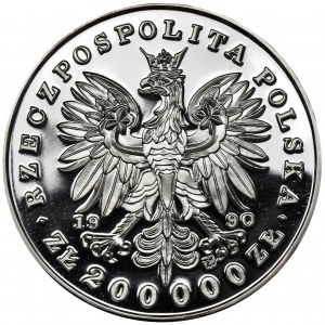 DUŻY TRYPTYK, 200.000 złotych 1990 Chopin - PIĘKNE